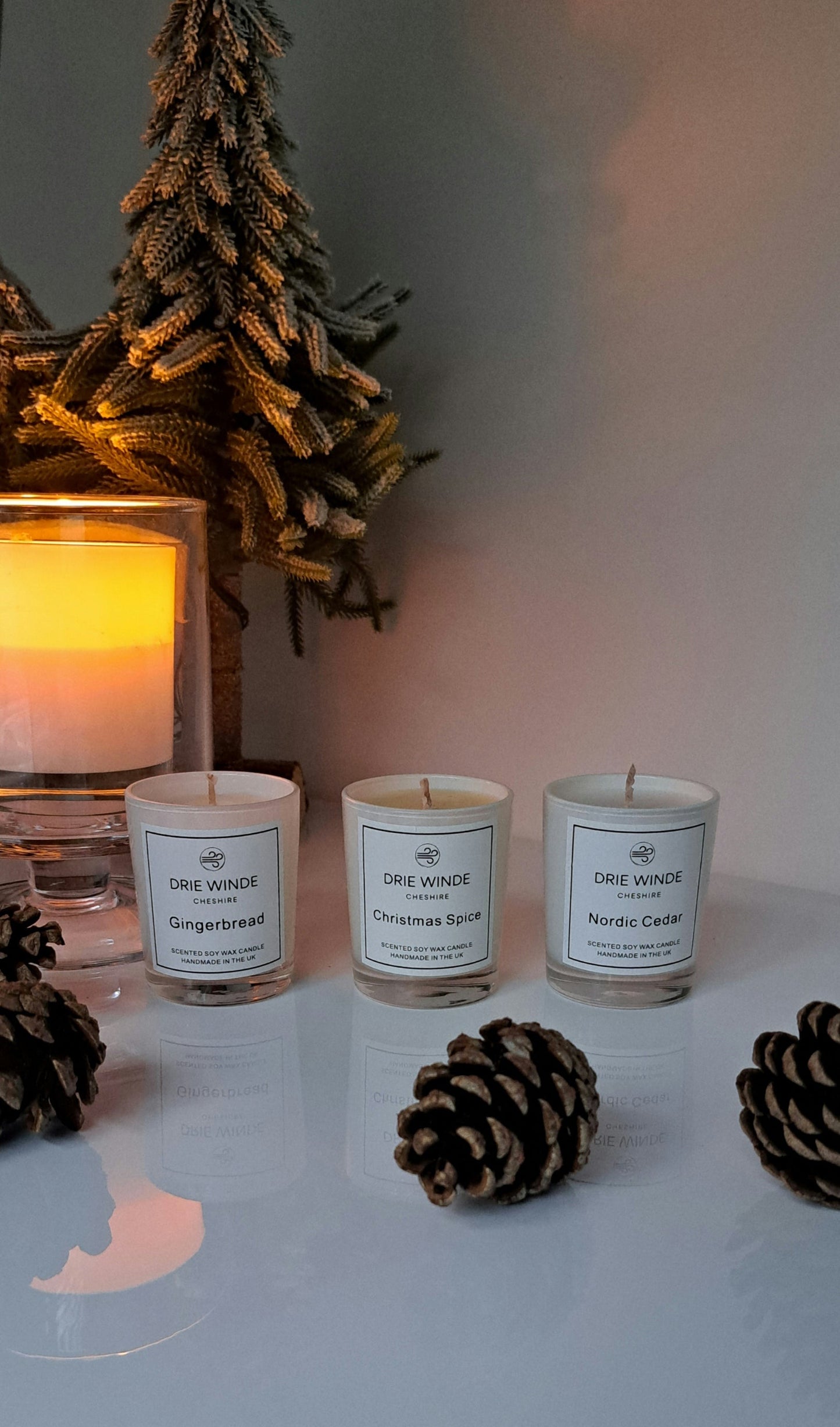 CHRISTMAS VOTIVE CANDLE