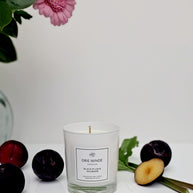 BLACK PLUM & RHUBARB scented candles