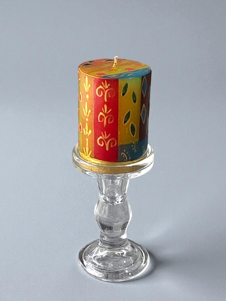 Mineral Pillar Candle