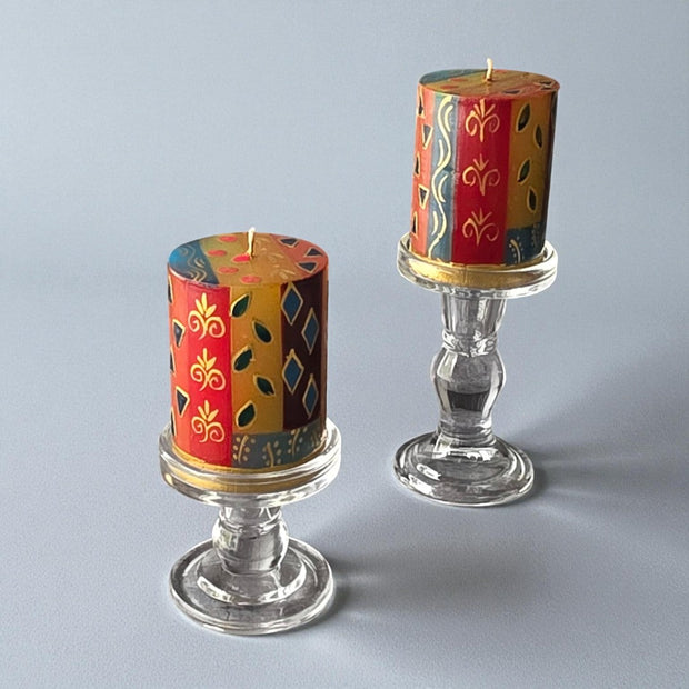 Mineral Pillar Candles