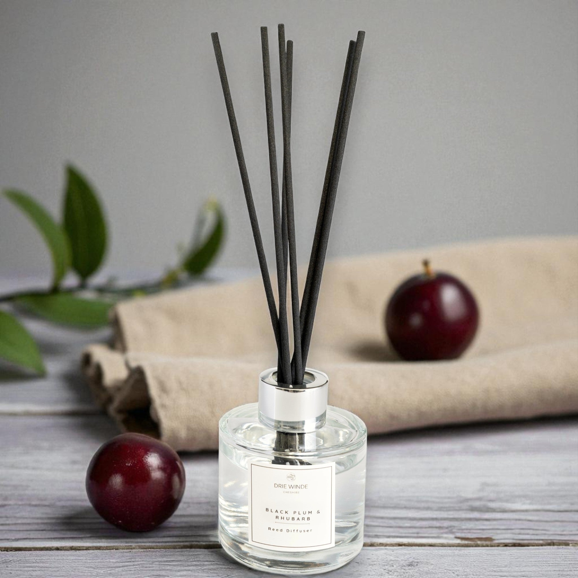 Black Plum and Rhubarb - Reed Diffuser