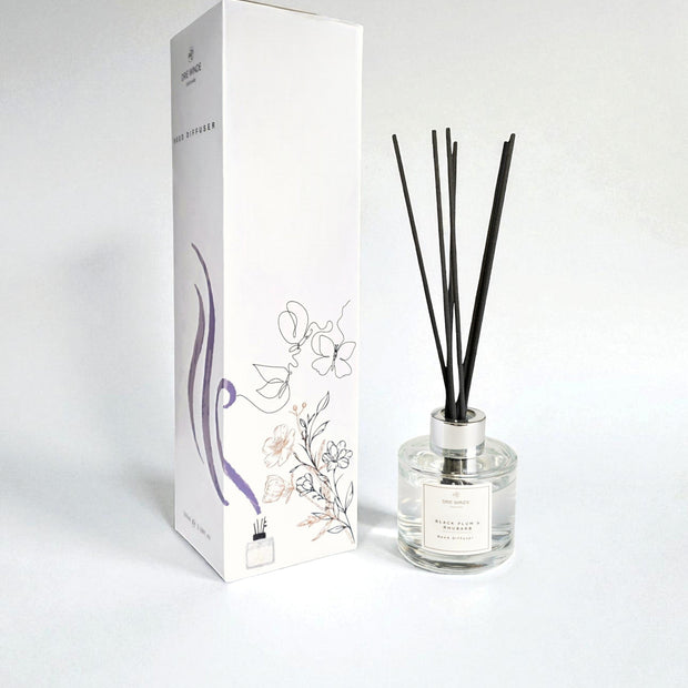 Black Plum and Rhubarb - Reed Diffuser