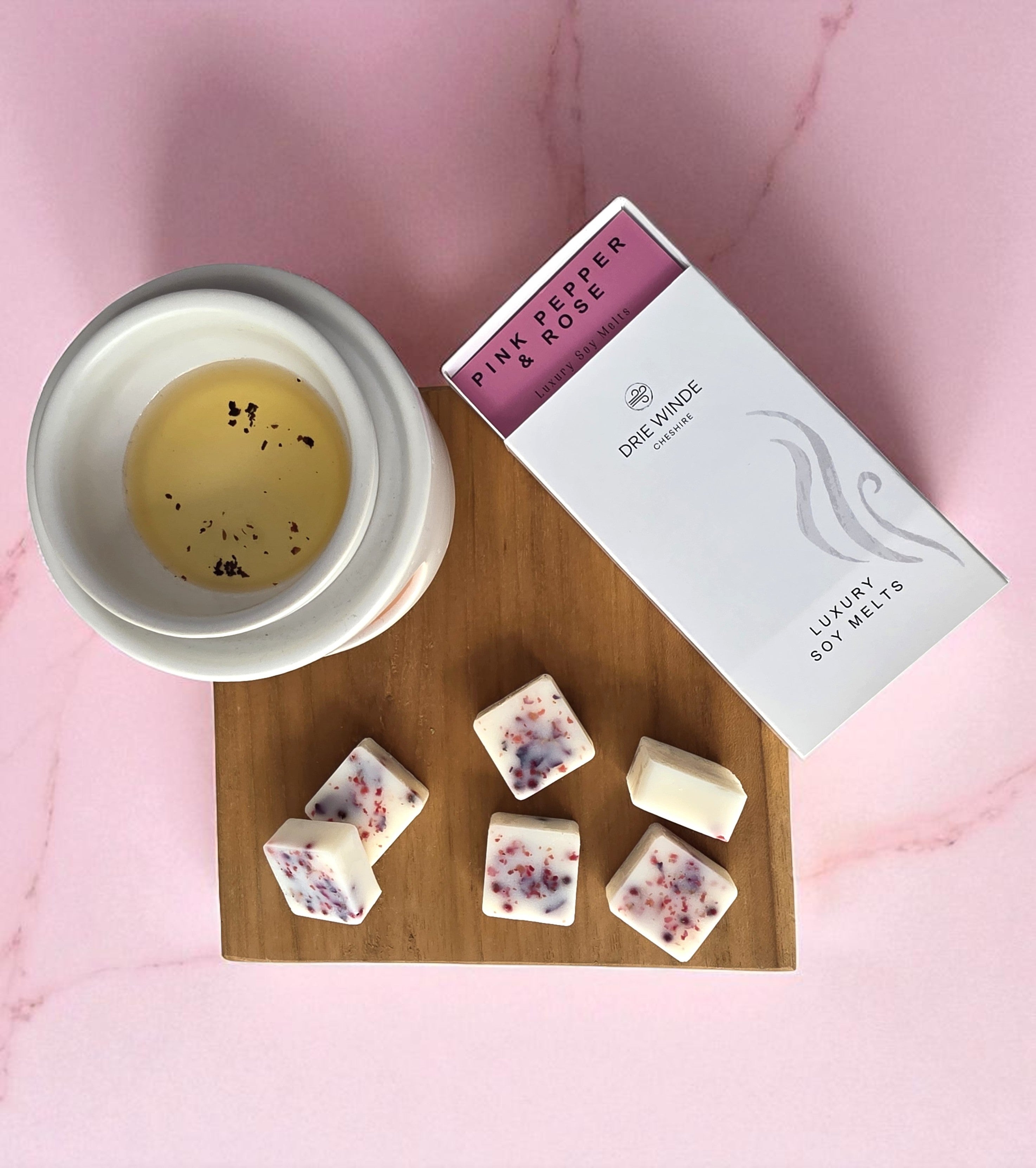 PINK PEPPER ROSE WAX MELTS