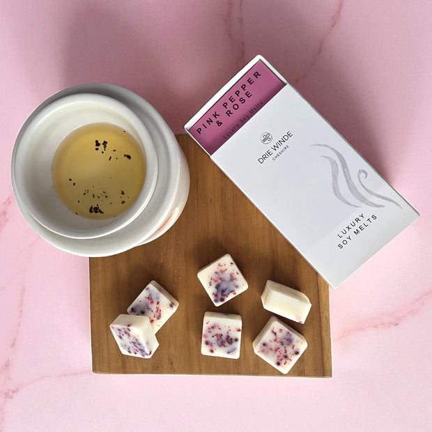 PINK PEPPER ROSE WAX MELTS